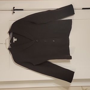 Alexandra barlette Wool button-down Sweater-Jacket   Sz medium